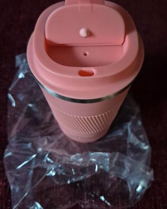 Tazza da caffè termica - colora rosa