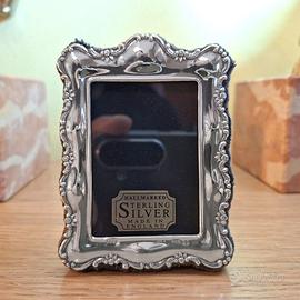 CARRS Cornice Portafoto in Argento 925 x foto 4x6