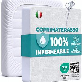 Coprimaterasso matrimoniale impermeabile 160x190
