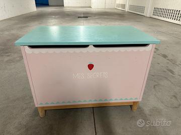 Cassapanca baule Maison per bambina