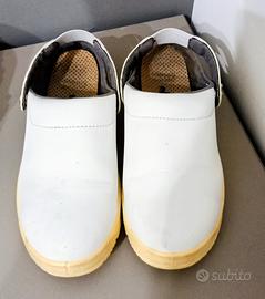 scarpe da cuoco o parrucchiere 