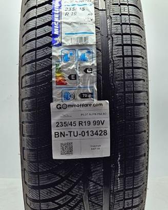 4 Pneumatici 235/45 R19 Michelin Pilot Alpin Pa4 A