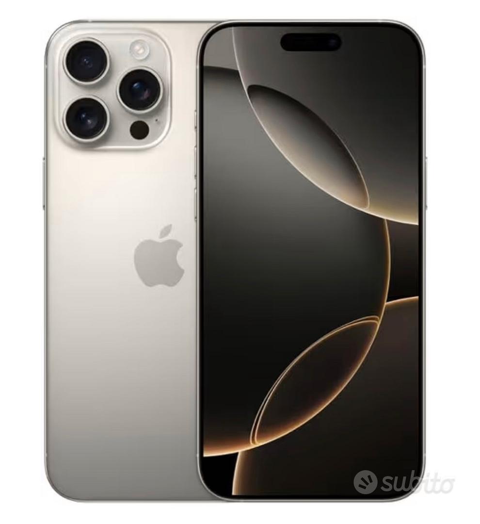 Iphone 16 Pro max Titanio naturale