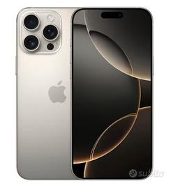 Iphone 16 Pro max Titanio naturale