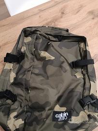 Zaino CabinZero 44 L – mai usato – camouflage / mi