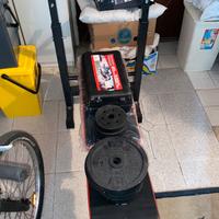 Home Gym Panca+bilanciere+pesi