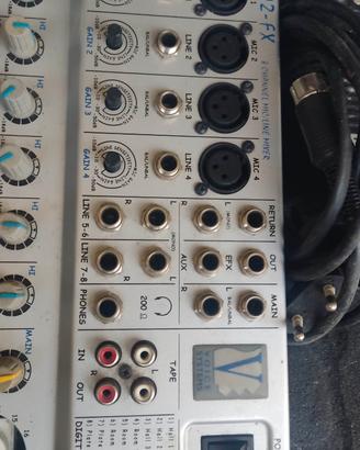 Mixer audio Voice Systems M802-FX