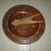 sopramobile tutto in legno vintage