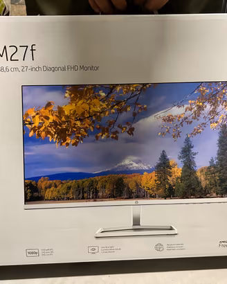 Monitor HP M27f 27 pollici Full HD IPS con scatola