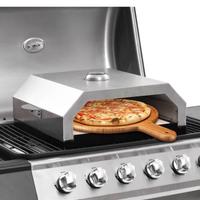 Forno per pizza con piastra in ceramica barbecue