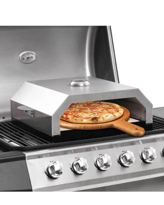 Forno per pizza con piastra in ceramica barbecue