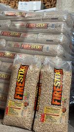 Firestixx pellet, sacchi o bancale. ENplus A1