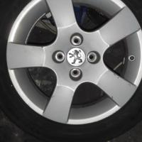  Ricambi Peugeot 207: 5 cerchi+gomme nuove 