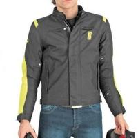 Giubbotto moto uomo OJ smash XL nero-giallo