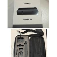 Batteria e custodia a tracolla insta 360 x3
