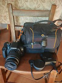 Canon eos 2000d + Borsa Lowepro 