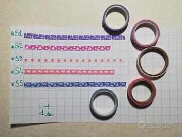 small washi tape hobby scrapbook