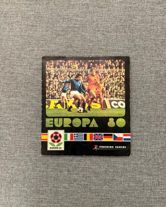 Album Panini EUROPA 80 incompleto 1 pagina scritta