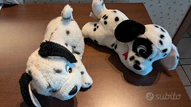 Coppia di peluche cagnolini dalmata