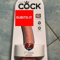 Dildo realistico 18 cm KING COCK Pipedream 7"