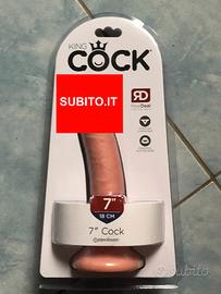 Dildo realistico 18 cm KING COCK Pipedream 7"