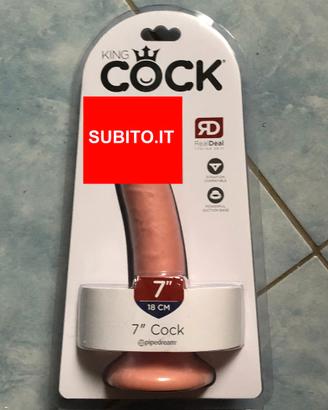 Dildo realistico 18 cm KING COCK Pipedream 7"