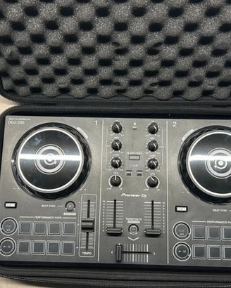 Console Dj Pioneer DDJ-200 + custodia rigida Dj