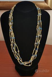 Collana Handmade versatile ad uncinetto 