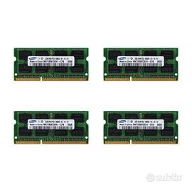 RAM Samsung 8GB 4x2 per Mac e Notebook