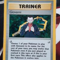 Carta Pokémon Giovanni Holo GC18