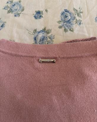 Liu Jo maglione rosa chiaro tg M