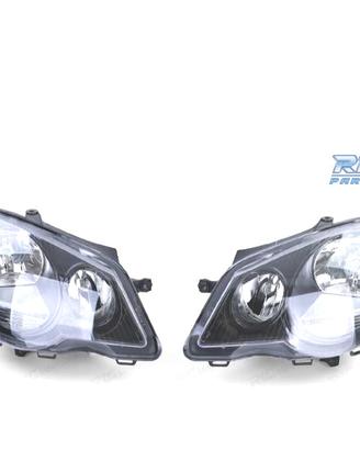 FARI VOLKSWAGEN VW POLO 9N3 05-09 COLORE NERO OPAC