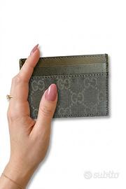 Portacarte Gucci GG Originale Certificato Entrupy