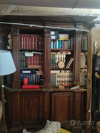 LIBRERIA ANTICA IN 2 CORPI