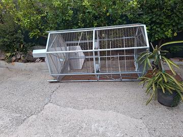 Gabbia artigianale per uccelli