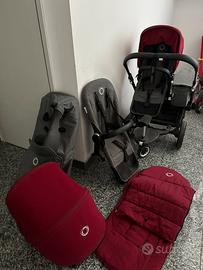 Bugaboo donkey gemellare+ accessori