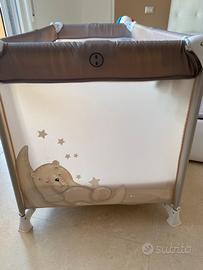 culla con materassino