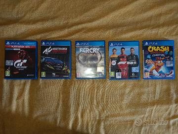 5 giochi PS4