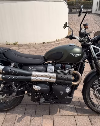 Triumph Street Scrambler 900 - Solo 4.255 Km!