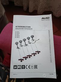 istruzioni decespugliatori al-co