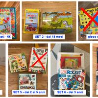 puzzle giochi - prezzi in descrizione