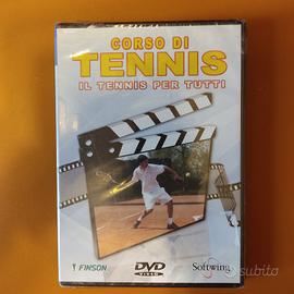 corso tennis dvd NUOVO ancora blisterato 