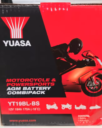 BATTERIA moto YUASA YT19BL-BS