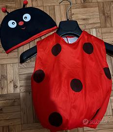 vestito carnevale coccinella 