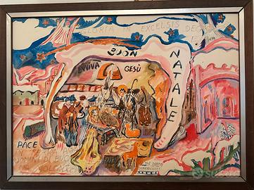 Quadro Natività Dante Domenicucci