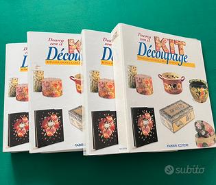 Raccoglitori schede decoupage