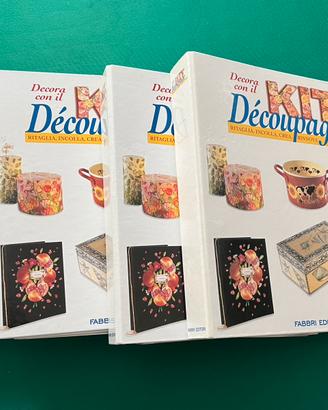 Raccoglitori schede decoupage