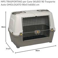 MPS trasportino per cani 90x 51x60