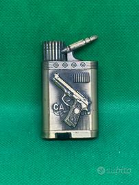 Accendino a gas CAM GUN inciso pistola