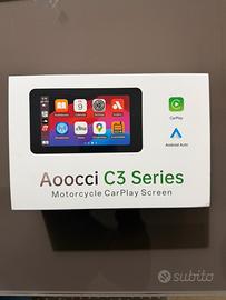 Aoocci C3 Plus - Carplay e Android Auto per moto